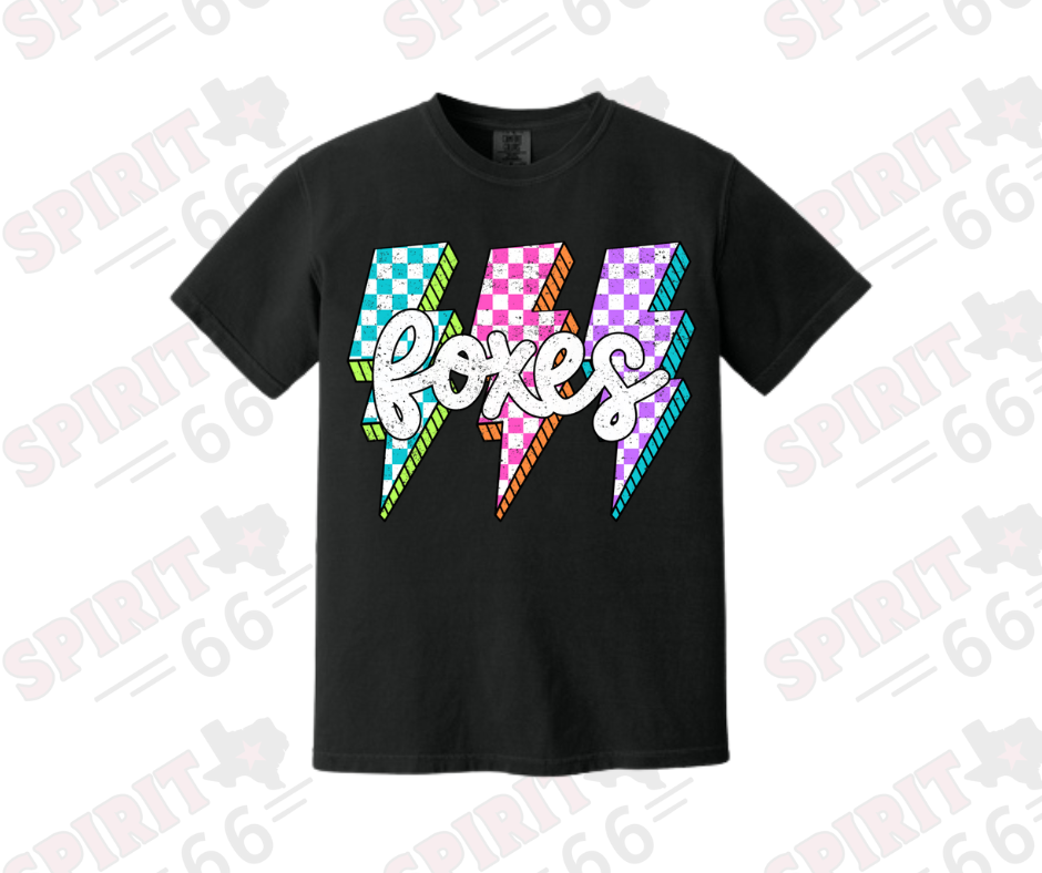 Neon Foxes Tee