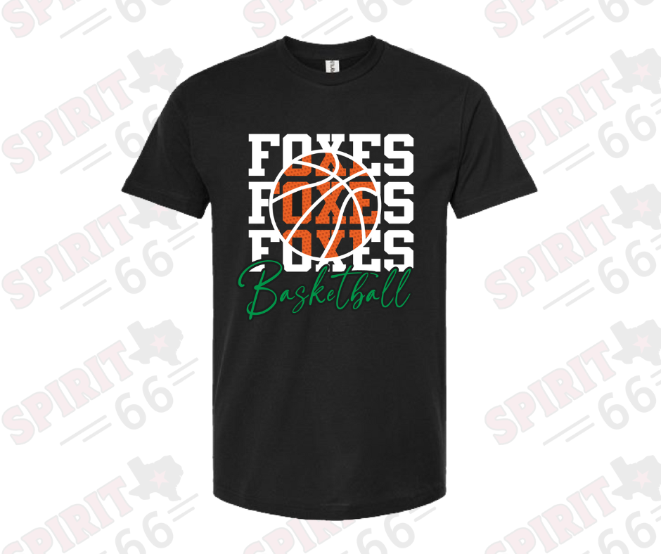 Stacked Foxes Basketball