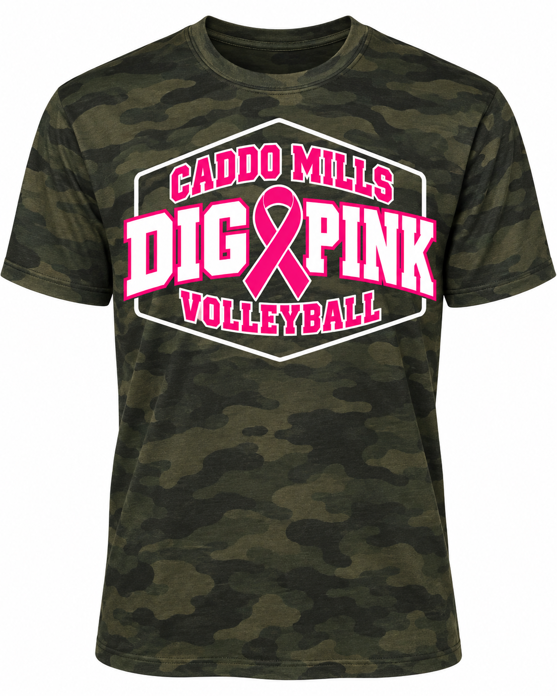CMHS Volleyball Pink Out Tee