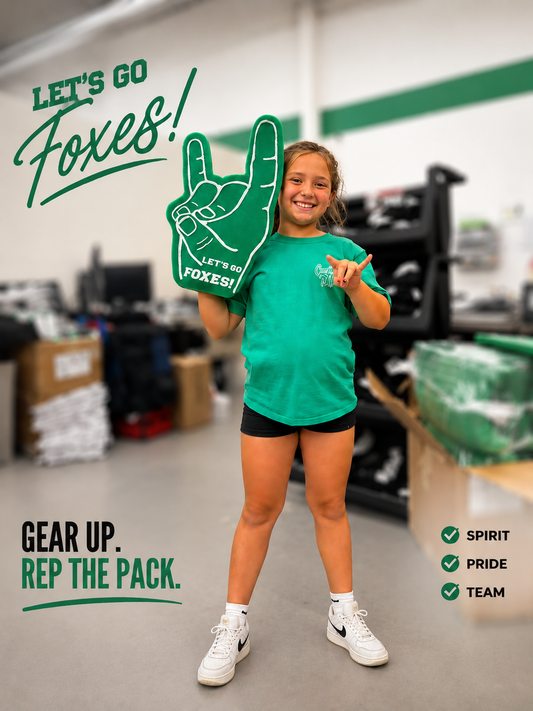 Foxes Foam Finger
