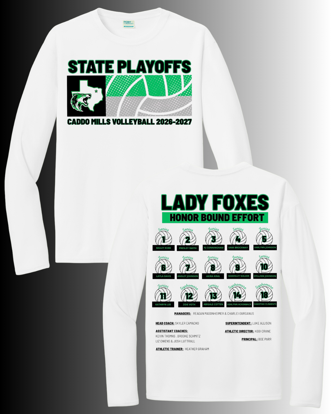 CMHS Volleyball Playoff Tee