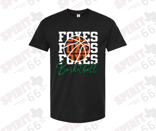 Stacked Foxes Basketball