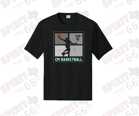 Monochrome Basketball T-Shirt